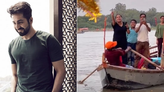 Ayushmann Khurrana shares a video on Instagram.