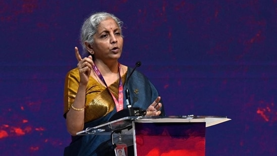 Finance minister Nirmala Sitharaman. (Reuters)