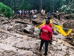 Rescue operations underway after a landslide was triggered by heavy rains during ongoing monsoon season at a village in Kerala's Idukki district, Monday,(PTI) Rescue operations underway after a landslide was triggered by heavy rains during ongoing monsoon season at a village in Kerala's Idukki district, Monday,(PTI)