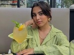 Filmmaker Anurag Kashyap's daughter Aaliyah Kashyap has shared several photos from her Bali vacation on Instagram. She shared a few photos of herself with a glass of drink and captioned it, “Drink match my fit.” In the photo, Aaliyah was seen wearing a green outfit as she posed with her drink.