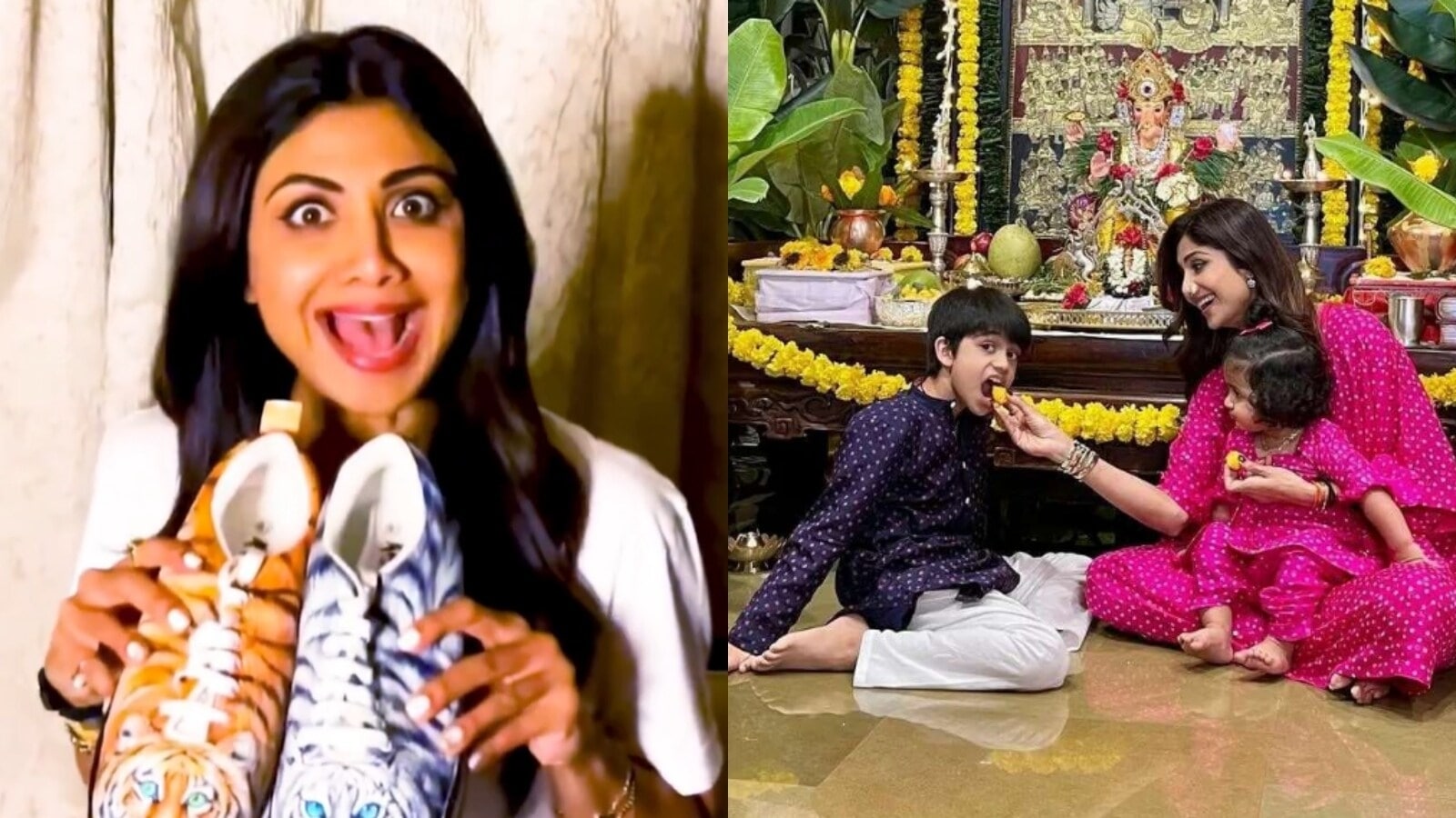Www Mom Son Video Com - Shilpa Shetty is proud as son Viaan Raj Kundra starts a business |  Bollywood - Hindustan Times