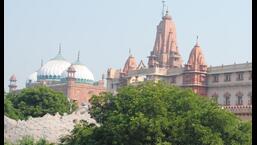 Krishna Janmabhoomi and Shahi Eidgah in Mathura. (File Photo)