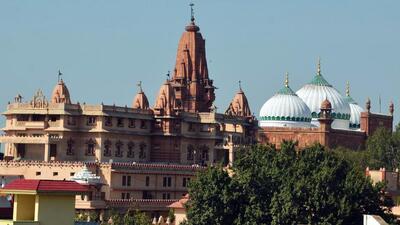 Mathura, Aug 29 (ANI): The Allahabad High Court directed a local court to pass an order for ASI surveys of Shahi Idgah adjacent to Sri Krishna Janmabhoomi temple, in Mathura on Monday. (ANI Photo) (KK Arora) Mathura, Aug 29 (ANI): The Allahabad High Court directed a local court to pass an order for ASI surveys of Shahi Idgah adjacent to Sri Krishna Janmabhoomi temple, in Mathura on Monday. (ANI Photo) (KK Arora)