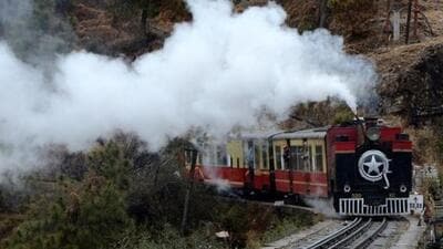 The Kalka Shimla Railway, a 96.6-km long, single track working rail link built by the British in 1903, was awarded UNESCO’s world heritage site status more than a decade ago (HT File Photo) The Kalka Shimla Railway, a 96.6-km long, single track working rail link built by the British in 1903, was awarded UNESCO’s world heritage site status more than a decade ago (HT File Photo)