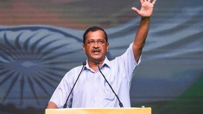 Delhi chief minister Arvind Kejriwal has come under fresh attack from the BJP. (HT FIle Photo/Sanchit Khanna) Delhi chief minister Arvind Kejriwal has come under fresh attack from the BJP. (HT FIle Photo/Sanchit Khanna)