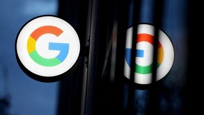 Google LLC logo at Google Store Chelsea in Manhattan, New York City. (REUTERS)
