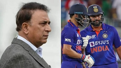 Sunil Gavaskar and Virat Kohli-Rohit Sharma Sunil Gavaskar and Virat Kohli-Rohit Sharma