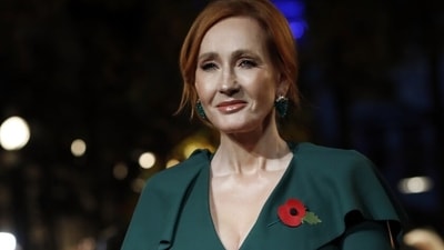 JK Rowling appeared in the Harry Potter anniversary special but through archival footage. JK Rowling appeared in the Harry Potter anniversary special but through archival footage.