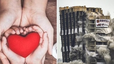 Demolition of twin towers in Noida has resulted in tonnes of debris and is expected to increase air pollution by 5-fold Demolition of twin towers in Noida has resulted in tonnes of debris and is expected to increase air pollution by 5-fold