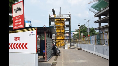 Pune Metro Line 3 project connecting the IT hub of Hinjewadi with the central hub of Shivajinagar will be operational by March 2025. (HT FILE PHOTO) Pune Metro Line 3 project connecting the IT hub of Hinjewadi with the central hub of Shivajinagar will be operational by March 2025. (HT FILE PHOTO)