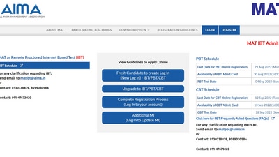 AIMA MAT PBT admit releasing on August 30 at mat.aima.in AIMA MAT PBT admit releasing on August 30 at mat.aima.in