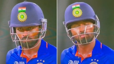 Hardik Pandya's nod of the head became the talk on Twitter (Twitter)