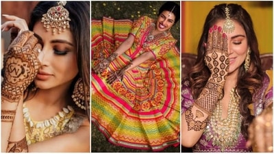 Applying henna on the hands is considered auspicious and has a special significance on the day of Hartalika Teej. It is connected to Lord Shiva and Mata Parvati. This is thought to satisfy Lord Shiva, who then provides the desired outcomes. From Katrina Kaif to Priyanka Chopra here are the most stunning mehndi designs inspired from Bollywood actresses. (Instagram ) Applying henna on the hands is considered auspicious and has a special significance on the day of Hartalika Teej. It is connected to Lord Shiva and Mata Parvati. This is thought to satisfy Lord Shiva, who then provides the desired outcomes. From Katrina Kaif to Priyanka Chopra here are the most stunning mehndi designs inspired from Bollywood actresses. (Instagram )