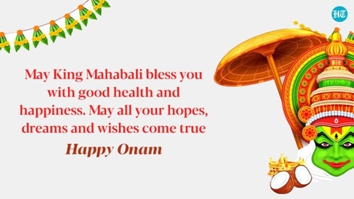 Onam marks the return of King Mahabali to Kerala.&nbsp; (HT Photo)