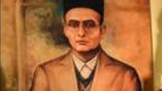 Vinayak Damodar Savarkar. (Hindustan Times) Vinayak Damodar Savarkar. (Hindustan Times)