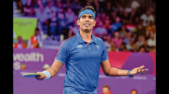 Table Tennis ace Sharath Kamal Achanta won four medals for the country at the recently concluded Commonwealth Games in Birmingham. (Photo: Rui Vieira/AP) Table Tennis ace Sharath Kamal Achanta won four medals for the country at the recently concluded Commonwealth Games in Birmingham. (Photo: Rui Vieira/AP)