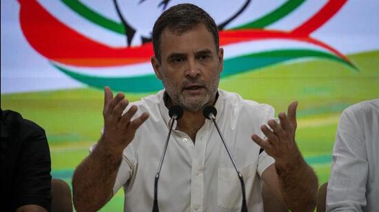 Congress leader Rahul Gandhi. (AP)