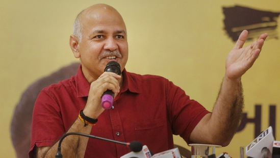 Delhi deputy chief minister Manish Sisodia. (PTI)