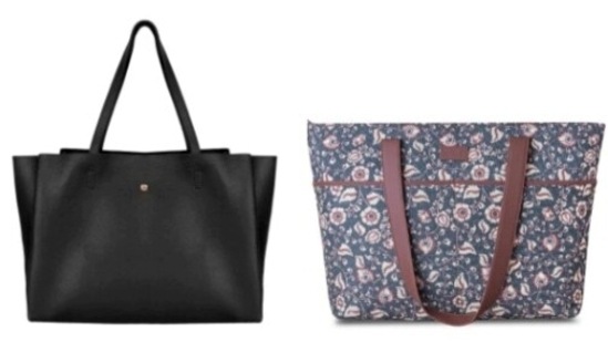 Tote bags for women are all about spacious space to stuff things. 