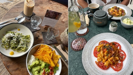 Aaliyah Kashyap and Shane Gregoire relished Balinese delicacies and shared colourful pictures of the dishes on Instagram. The couple often shares pictures from their date nights and vacations on social media. Before visiting Bali, the couple went to Europe together.