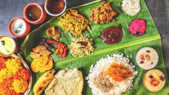 A representative image of the Onam Sadhya.&nbsp;(Pexels)