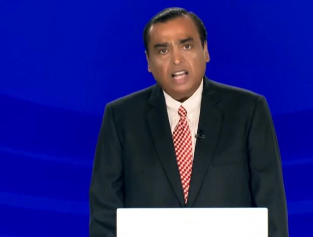 Mukesh Ambani said that by Diwali this year, Jio 5G will be launched across multiple key cities of India. (ANI Photo)