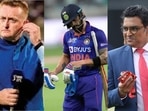 Scott Styris; Virat Kohli; Sanjay Manjrekar Scott Styris; Virat Kohli; Sanjay Manjrekar
