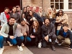 Shibani Dandekar shared a new photo from her recent birthday celebration. Shibani Dandekar shared a new photo from her recent birthday celebration. 