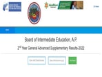 AP Inter Supply Result 2022 Live: BIEAP inter results out at bie.ap.gov.in