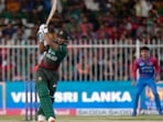 Sharjah: Bangladesh's Shakib Al Hasan bats during the T20 Asia Cup cricket match between Afghanistan and Bangladesh, in Sharjah United Arab Emirates, Tuesday, Aug. 30, 2022. Sharjah: Bangladesh's Shakib Al Hasan bats during the T20 Asia Cup cricket match between Afghanistan and Bangladesh, in Sharjah United Arab Emirates, Tuesday, Aug. 30, 2022.