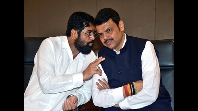 Chief minister Eknath Shinde and deputy chief minister Devendra Fadnavis on Monday instructed concerned officers to speed up the land acquisition process for the proposed Pune-Nashik high-speed railway (FILE PHOTO)