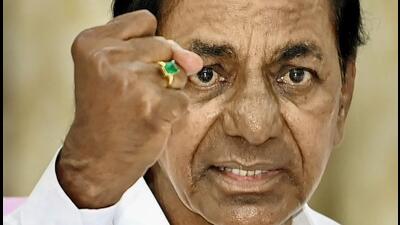 Telangana’s K Chandrasekhar Rao government hit out at the Union government for its communication that asked Telangana to clear ₹6,757 crore power bill. (PTI) Telangana’s K Chandrasekhar Rao government hit out at the Union government for its communication that asked Telangana to clear ₹6,757 crore power bill. (PTI)