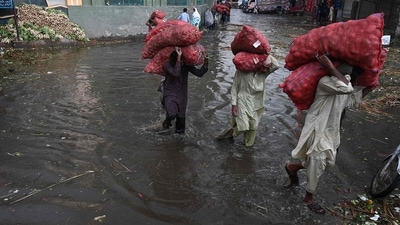 The climate change minister has called the situation a "climate-induced humanitarian disaster of epic proportions." (AFP) The climate change minister has called the situation a "climate-induced humanitarian disaster of epic proportions." (AFP)