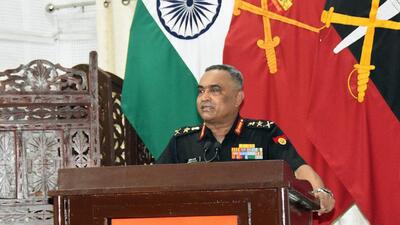 Chief of Army Staff General Manoj Pande is expected to travel to Nepal during September 4-8. The visit is yet to be formally announced. (ANI File Photo) Chief of Army Staff General Manoj Pande is expected to travel to Nepal during September 4-8. The visit is yet to be formally announced. (ANI File Photo)