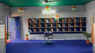Till now, two libraries are fucntional in Kanker district and three more will open in the next 15 days. (Kanker Police) Till now, two libraries are fucntional in Kanker district and three more will open in the next 15 days. (Kanker Police)