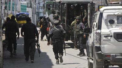 Security forces killed three Lashkar-e-Taiba (LeT) terrorists on Tuesday in a gunfight in Shopian district of south Kashmir, a senior J&K police officer said. (HT file photo for representational purpose)