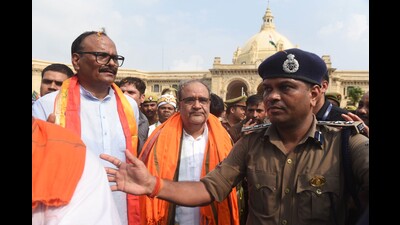 Bhupendra Singh Chaudhary quit as minister in line with the BJP’s ‘one person, one post’ policy. (HT FILE) Bhupendra Singh Chaudhary quit as minister in line with the BJP’s ‘one person, one post’ policy. (HT FILE)