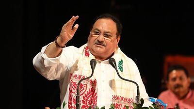 JP Nadda inaugurated the party’s north east office in Guwahati. (Facebook (JP Nadda)) JP Nadda inaugurated the party’s north east office in Guwahati. (Facebook (JP Nadda))