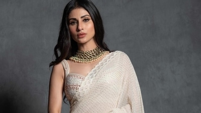 Nothing says elegant quite like a timeless six yards, and Bollywood's best-dressed stars know this little secret. Whether these divas attend a red carpet event or a lowkey function with friends and family, the silhouette is a fail-proof fashion hit every time. Recently, another star showed the six-yard staple some love, and it was none other than Mouni Roy. She picked an ivory saree and a statement blouse for a photoshoot. Keep scrolling to check out the pictures. (Instagram) Nothing says elegant quite like a timeless six yards, and Bollywood's best-dressed stars know this little secret. Whether these divas attend a red carpet event or a lowkey function with friends and family, the silhouette is a fail-proof fashion hit every time. Recently, another star showed the six-yard staple some love, and it was none other than Mouni Roy. She picked an ivory saree and a statement blouse for a photoshoot. Keep scrolling to check out the pictures. (Instagram)