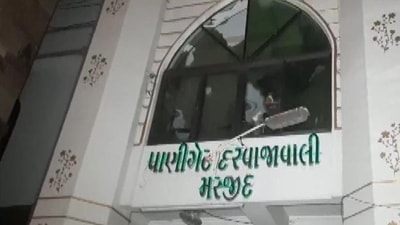 Panigate Darwaza Masjid in Vadodara, Gujarat. ( ANI) Panigate Darwaza Masjid in Vadodara, Gujarat. ( ANI)