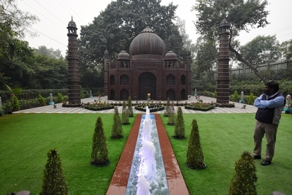 Bharat Darshan Park. (Sanchit Khanna./HT Photo) Bharat Darshan Park. (Sanchit Khanna./HT Photo)