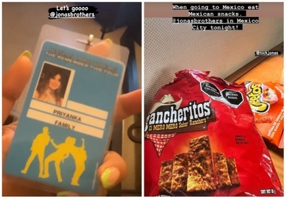Priyanka Chopra's IG Stories. Priyanka Chopra's IG Stories.