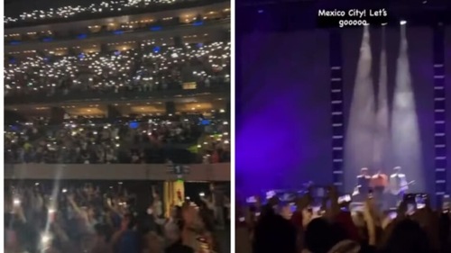 Priyanka Chopra&nbsp;shared videos of Jonas Brothers' live performance. &nbsp;