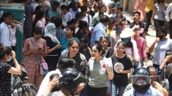 According to the NTA, while the exam was successfully conducted across the country on the last day of CUET on Tuesday, technical issues were reported at the center in Jharkhand and the exam for 103 affected students will be conducted shortly. (for representation only) (HT File Photo)(HT file)