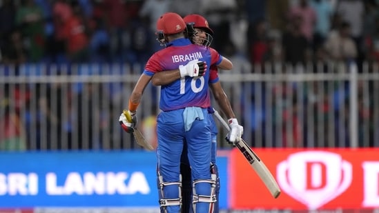Afghanistan defeated Bangladesh by 7 wickets to become the first team to qualify for Super 4 stage of Asia Cup 2022.(AP)