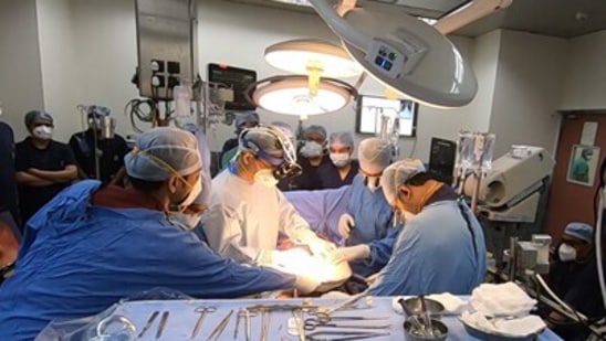 The boy who received the heart has been having heart problems for the last 1.5 years, and his condition had become critical. The boy who received the heart has been having heart problems for the last 1.5 years, and his condition had become critical.