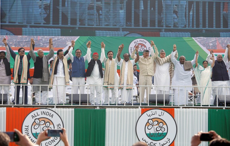 This thinking could well be a result of the inability of Opposition parties to find common ground as well as the aspirations of their local units that often see them contesting against each other in assembly and panchayat elections. (Reuters) This thinking could well be a result of the inability of Opposition parties to find common ground as well as the aspirations of their local units that often see them contesting against each other in assembly and panchayat elections. (Reuters)