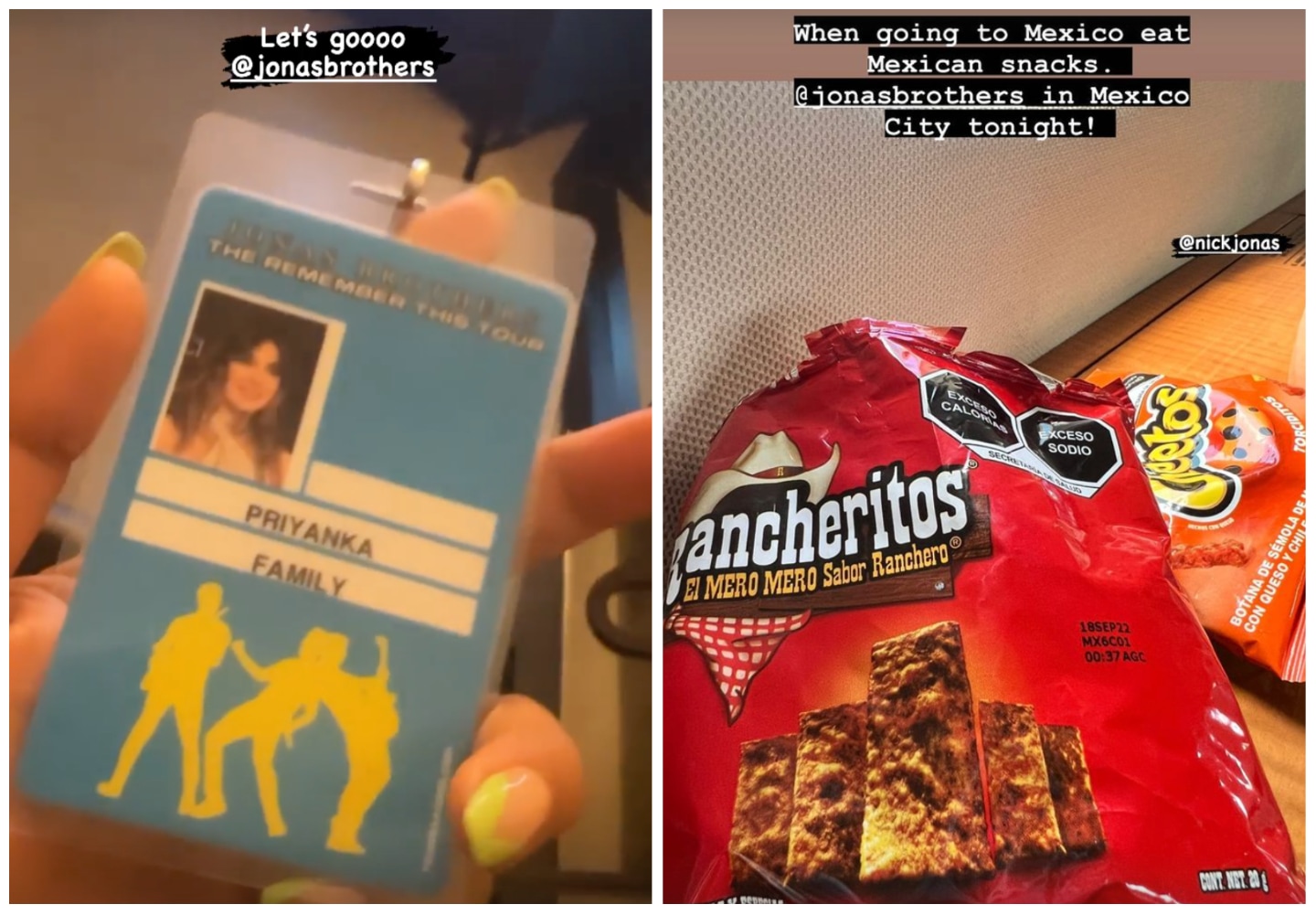 Historias de IG de Priyanka Chopra