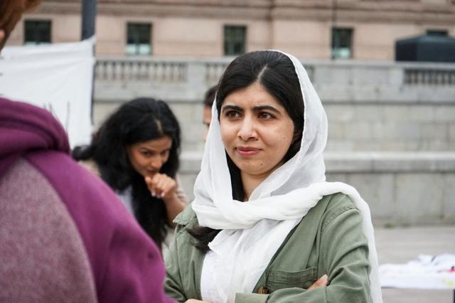 Nobel peace prize winner Malala Yousafzai attends a "Fridays For Future" protest in Stockholm, Sweden on June 10, 2022. (REUTERS) Nobel peace prize winner Malala Yousafzai attends a "Fridays For Future" protest in Stockholm, Sweden on June 10, 2022. (REUTERS)