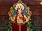 The Lalbaugcha Raja pandal is a major attraction during Ganesh Chaturthi in Mumbai.(ANI) The Lalbaugcha Raja pandal is a major attraction during Ganesh Chaturthi in Mumbai.(ANI)